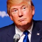 Donald Trump's news conference, addressing topics like vaccines, foreign policy, media accountability, and economic growth.